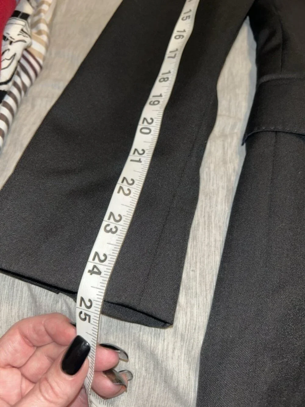 Cole Haan Black Business Career 2 Button Suit Jacket Sport Coat Size 44R